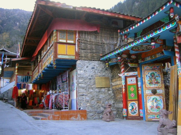 Im tibetischen Dorf